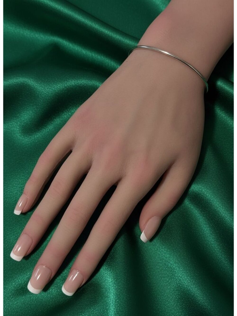 925 Sterling Silver Interchangeable Bangle, Modular Screw-End Cuff Bracelet - Picture 7 of 8